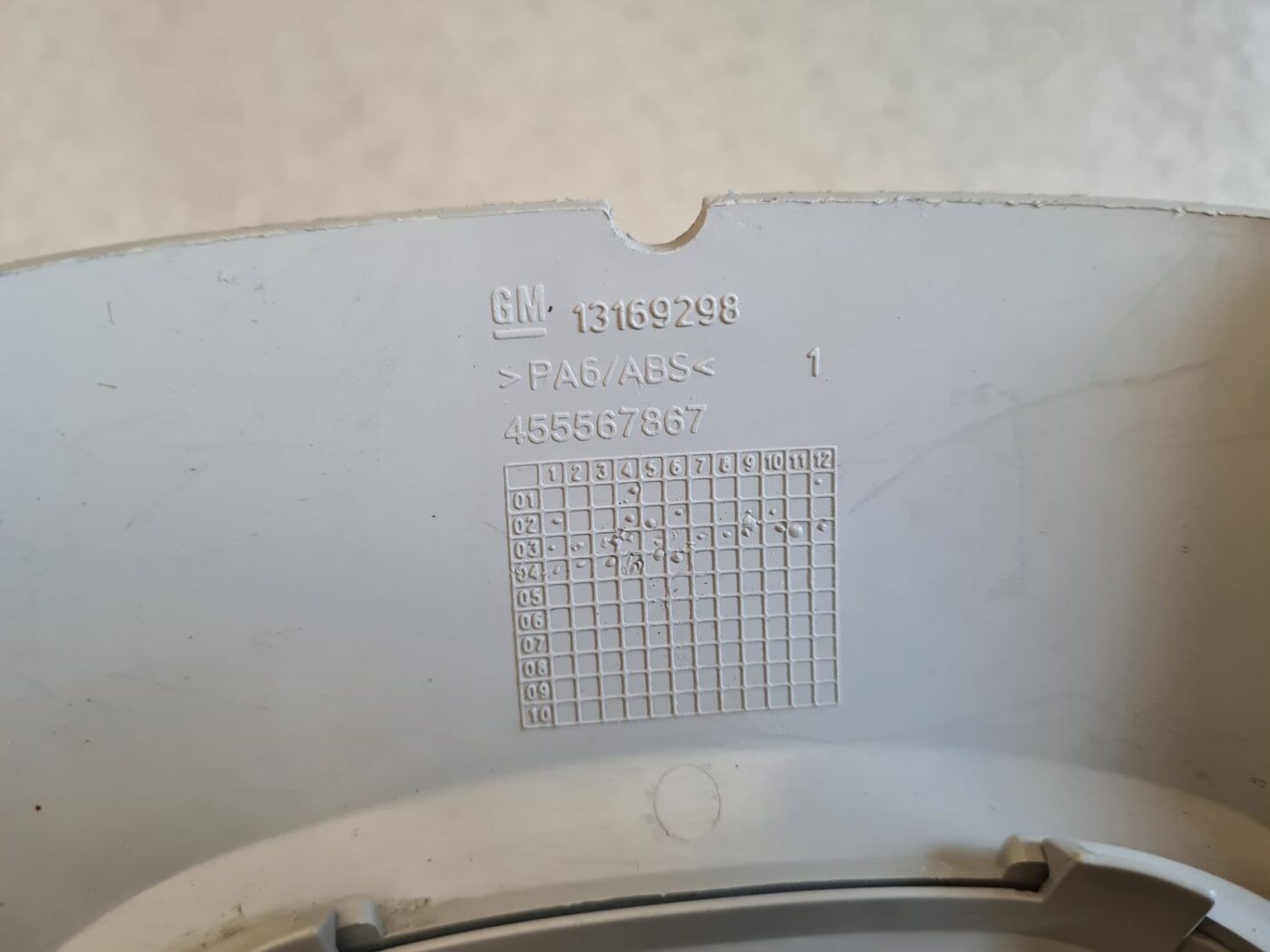 Griestu uzlika priekš OPEL MERIVA 2004 5 Griestu uzlika priekš OPEL MERIVA 2004