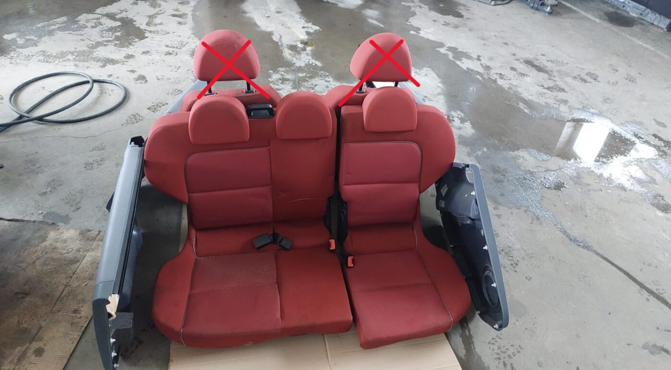 Sēdekļu komplekts priekš MITSUBISHI COLT 2007 1 Sēdekļu komplekts priekš MITSUBISHI COLT 2007