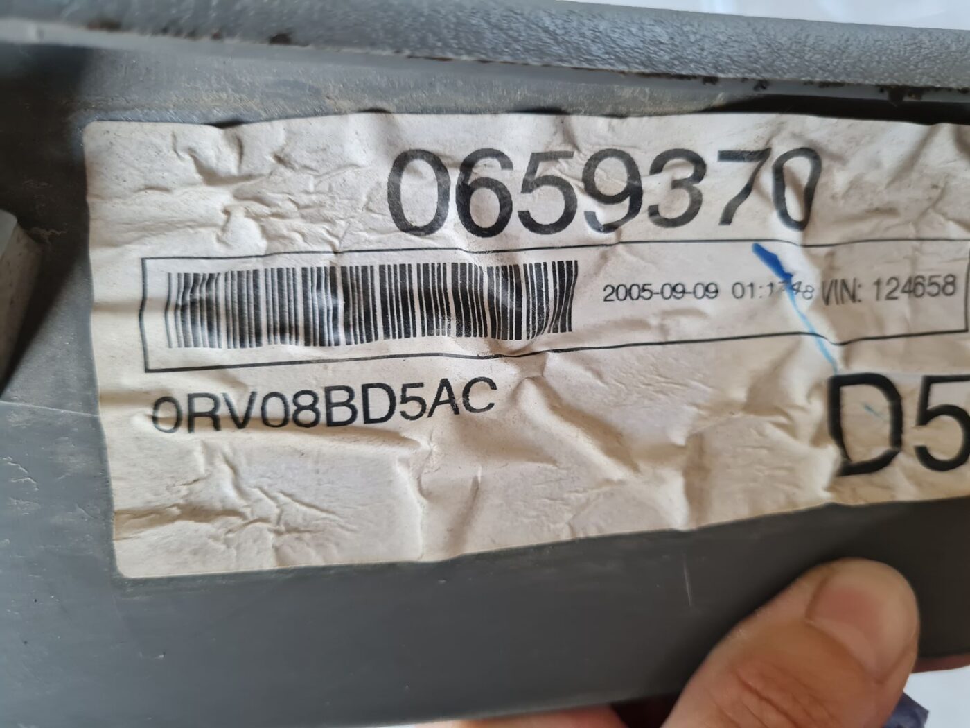 Bagāžnieka vāka apdare priekš CHRYSLER VOYAGER 2006 3 Bagāžnieka vāka apdare priekš CHRYSLER VOYAGER 2006