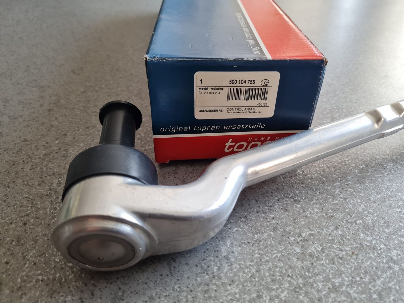 Priekšējas piekares svira priekš 3 Priekšējas piekares svira priekš