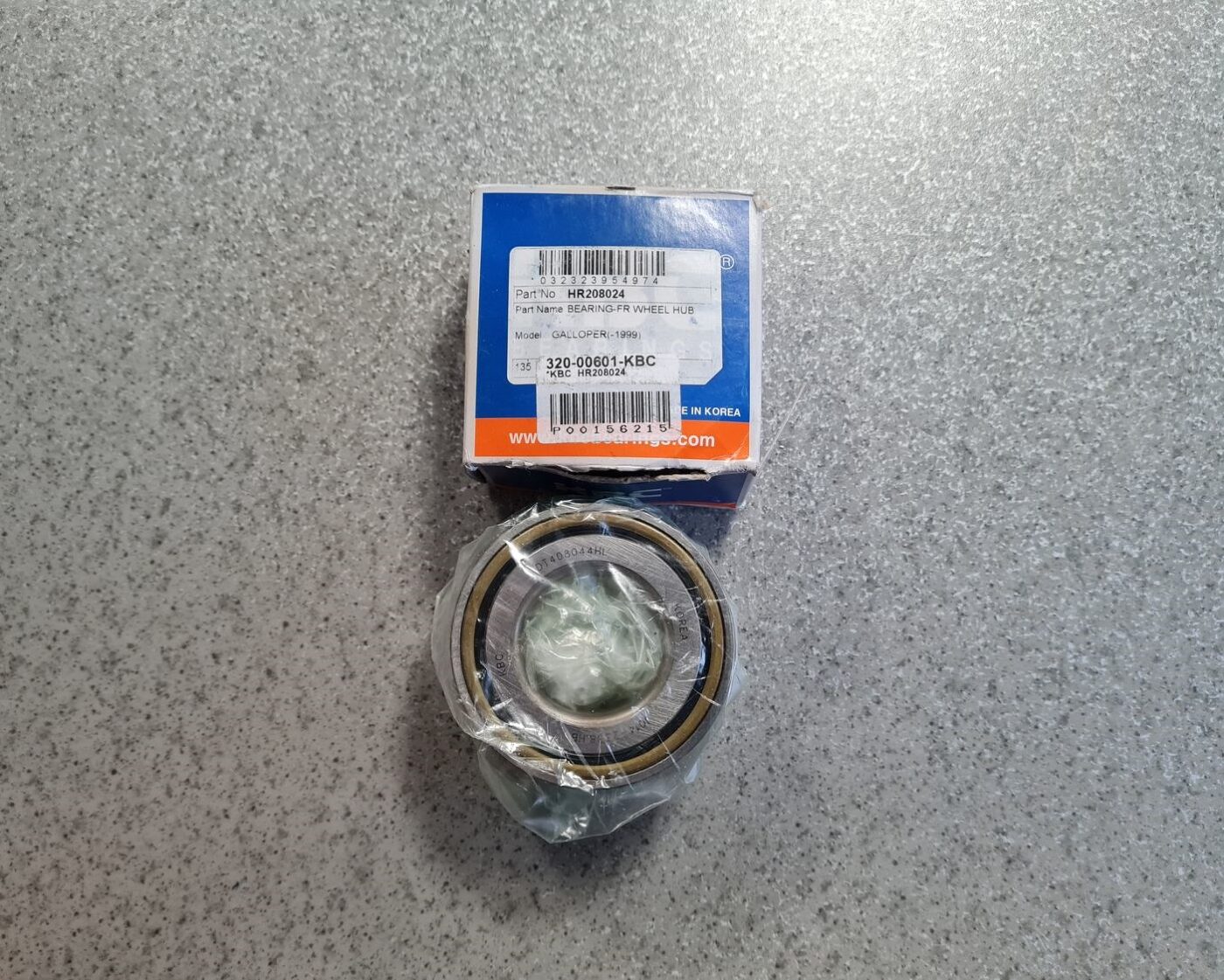 Riteņa rumbas gultnis priekš 1 Riteņa rumbas gultnis priekš