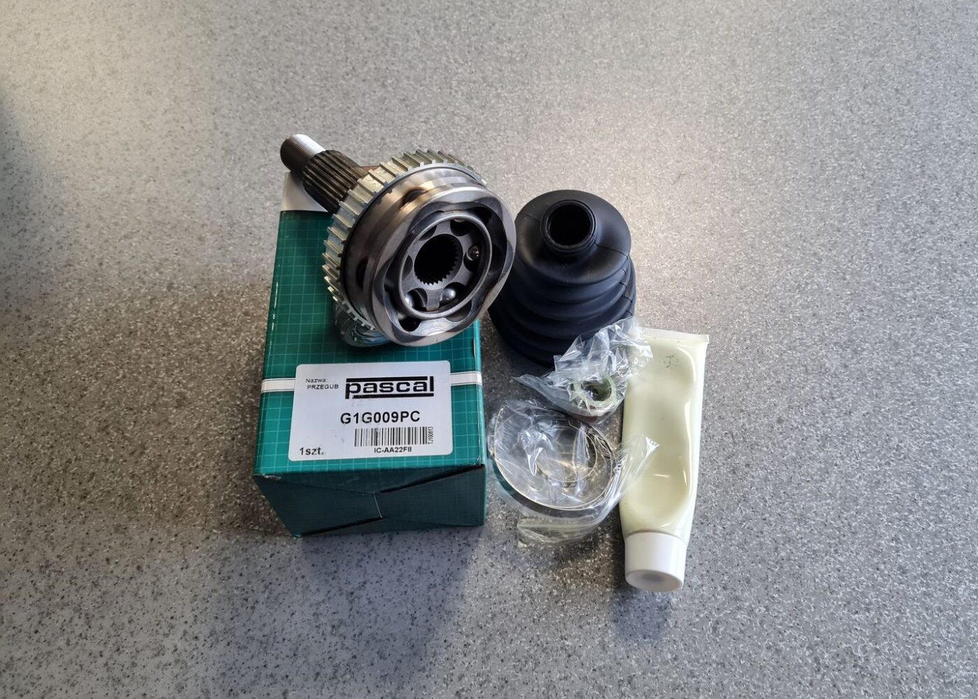 Ārējais pusases šarnīrs priekš 1 Ārējais pusases šarnīrs priekš