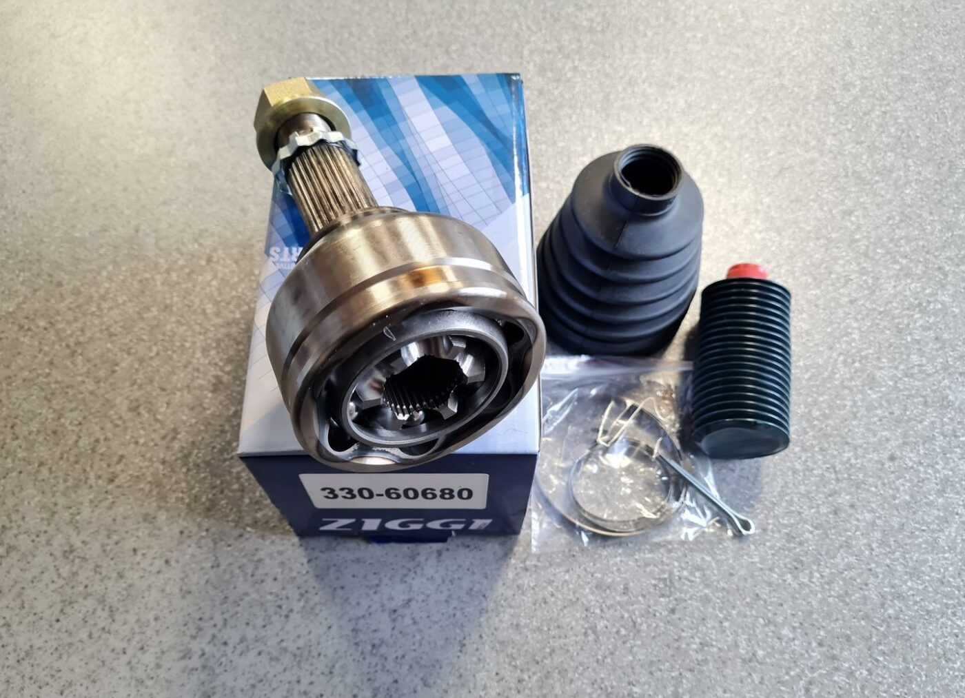 Ārējais pusases šarnīrs priekš 1 Ārējais pusases šarnīrs priekš