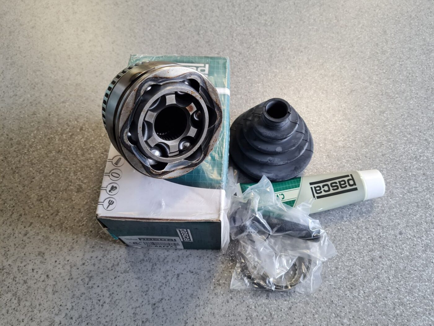 Ārējais pusases šarnīrs priekš 1 Ārējais pusases šarnīrs priekš