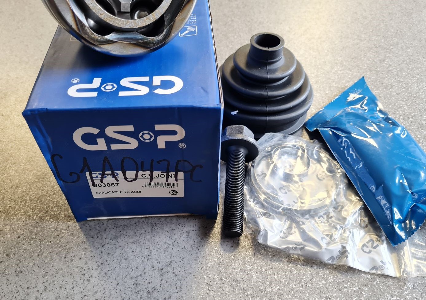 Ārējais pusases šarnīrs priekš 2 Ārējais pusases šarnīrs priekš