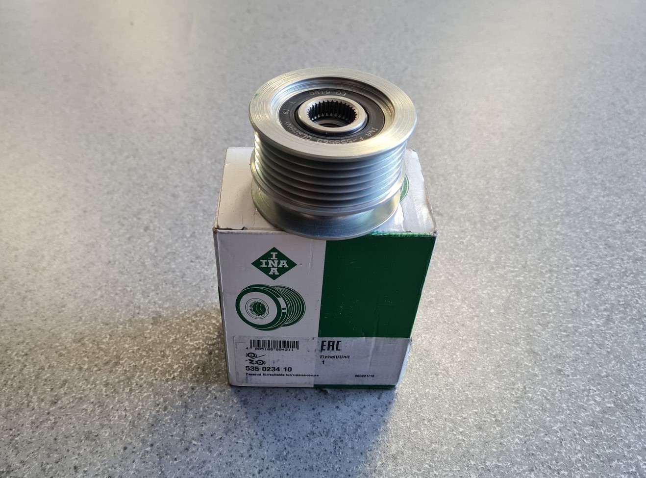 Ģeneratora skriemelis priekš 1 Ģeneratora skriemelis priekš