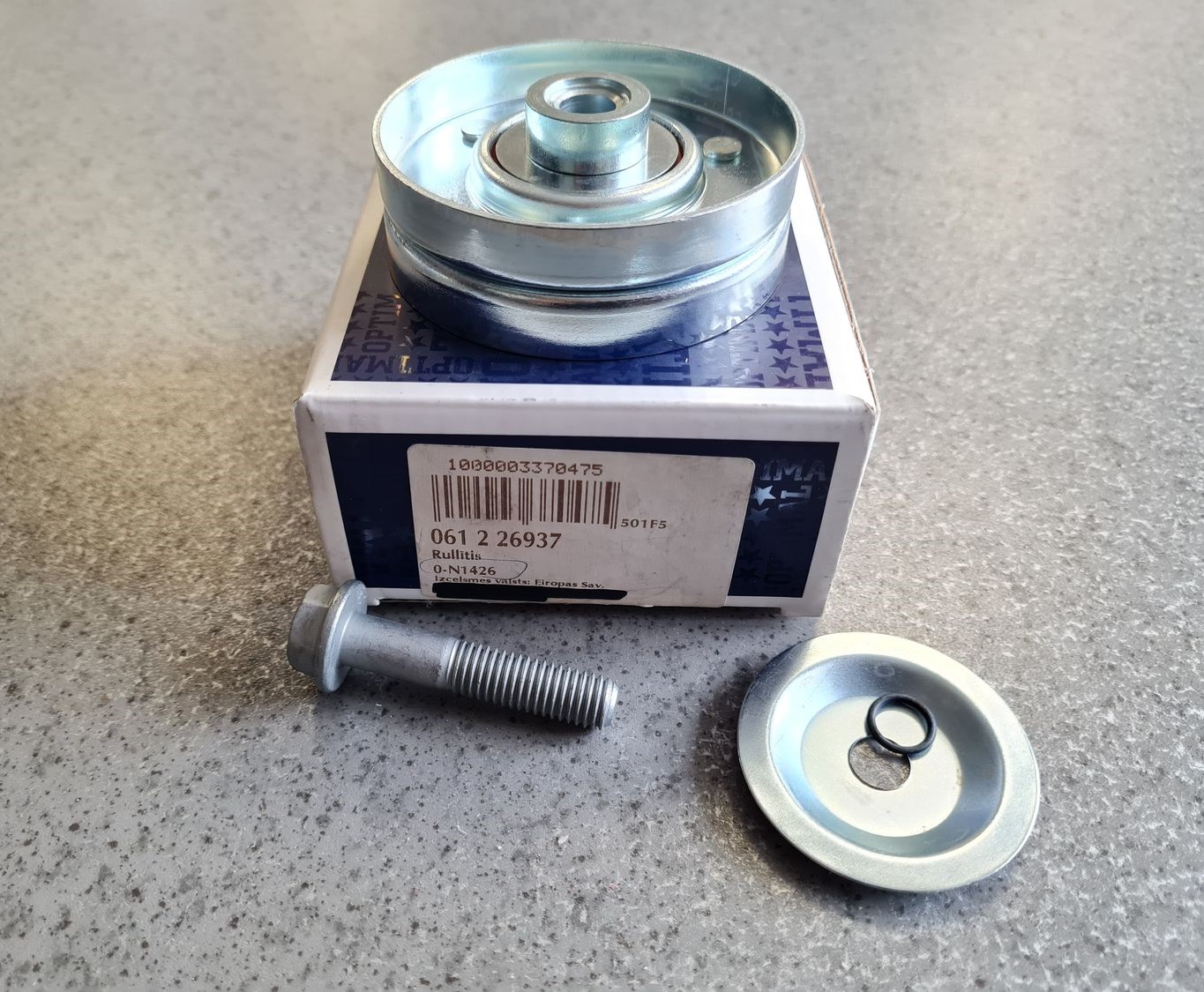 Spriegotājrullītis priekš 2 Spriegotājrullītis priekš