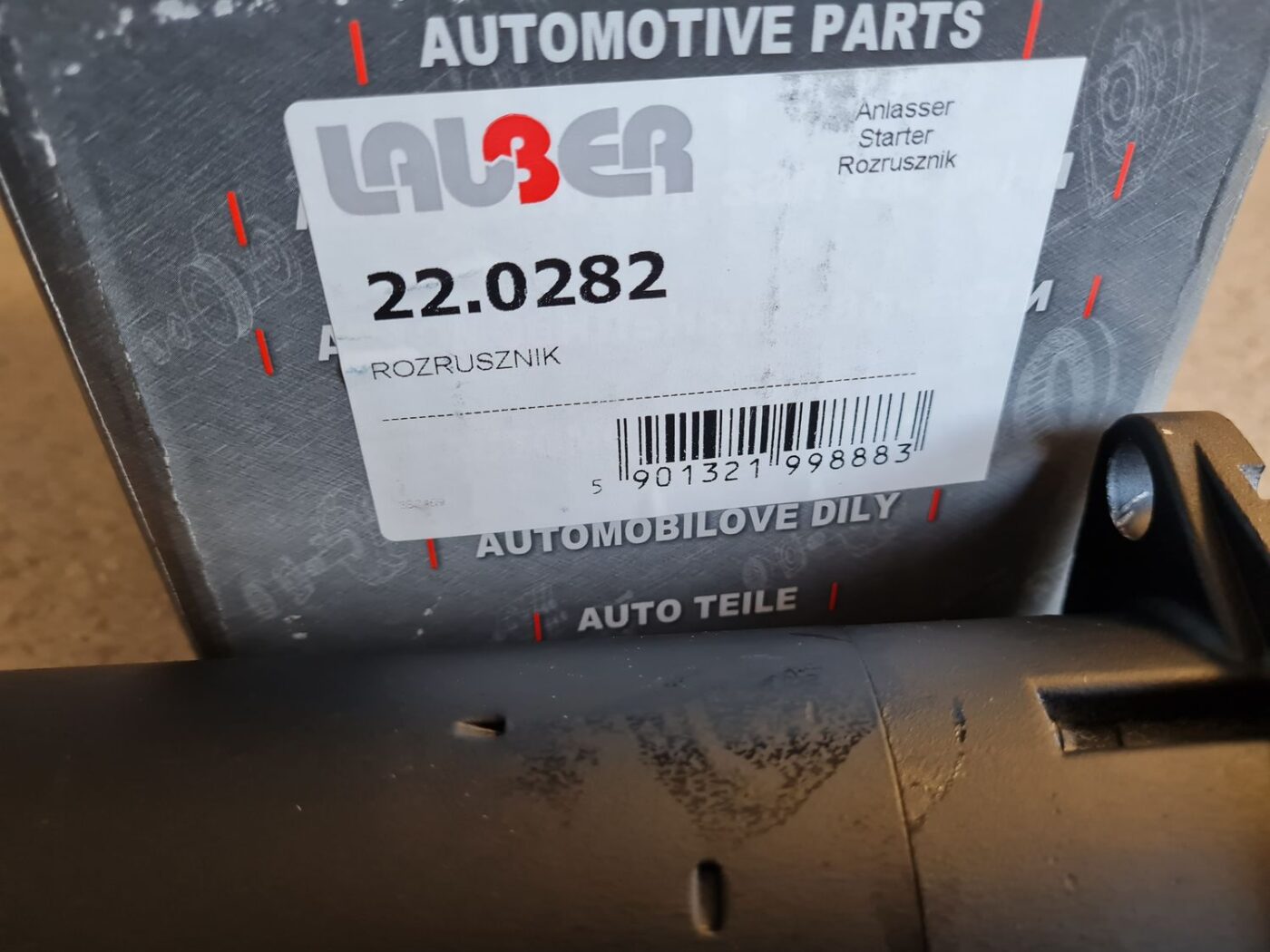 Starteris priekš 3 Starteris priekš