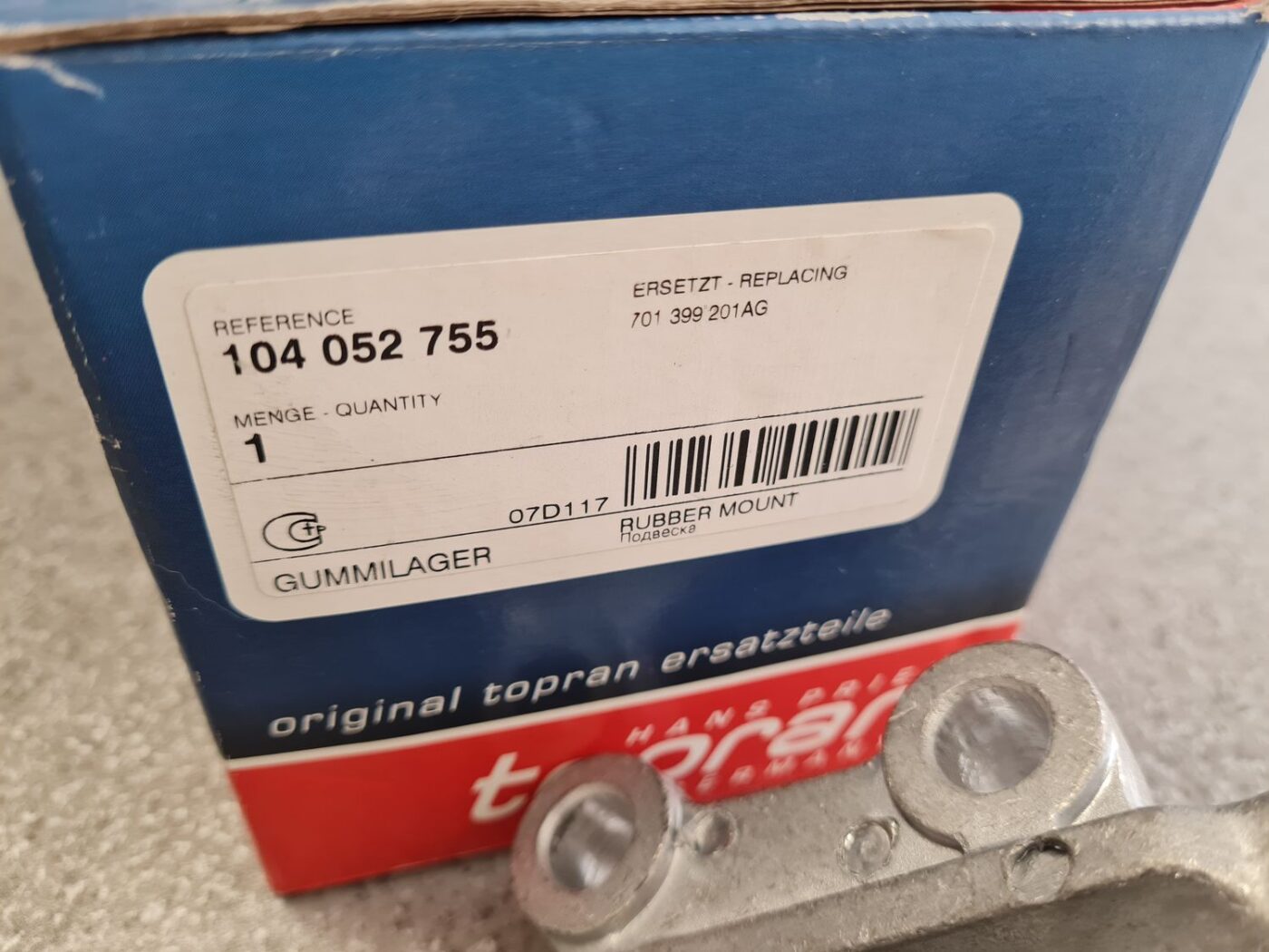 Ātrumkārbas kronšteins priekš 3 Ātrumkārbas kronšteins priekš