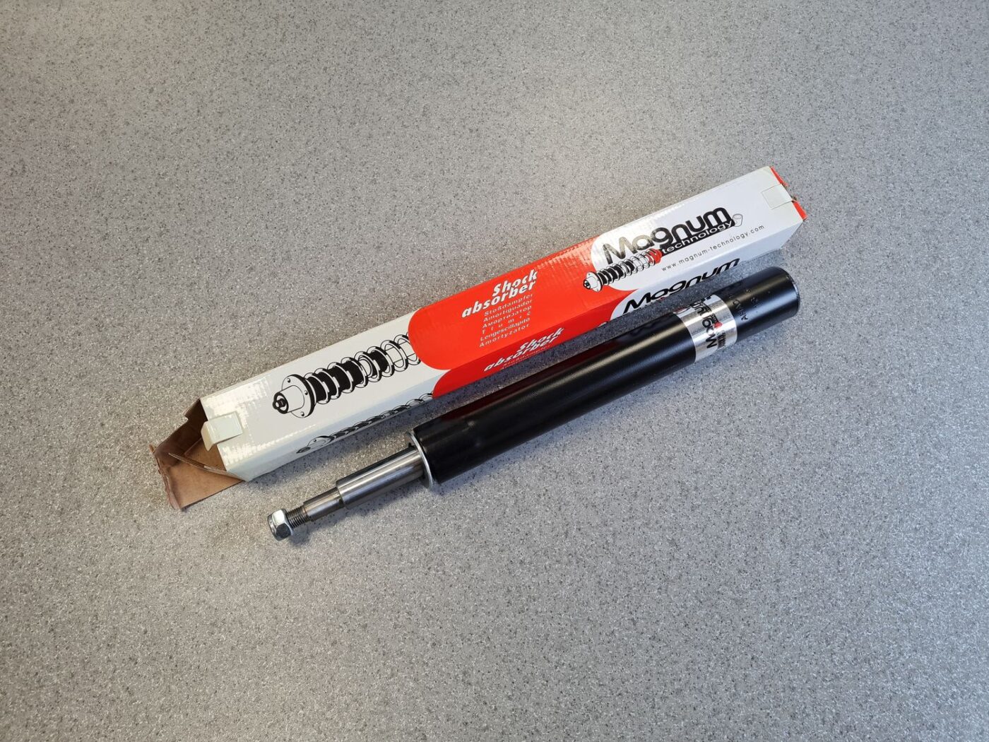 Priekšējais amortizators priekš 1 Priekšējais amortizators priekš