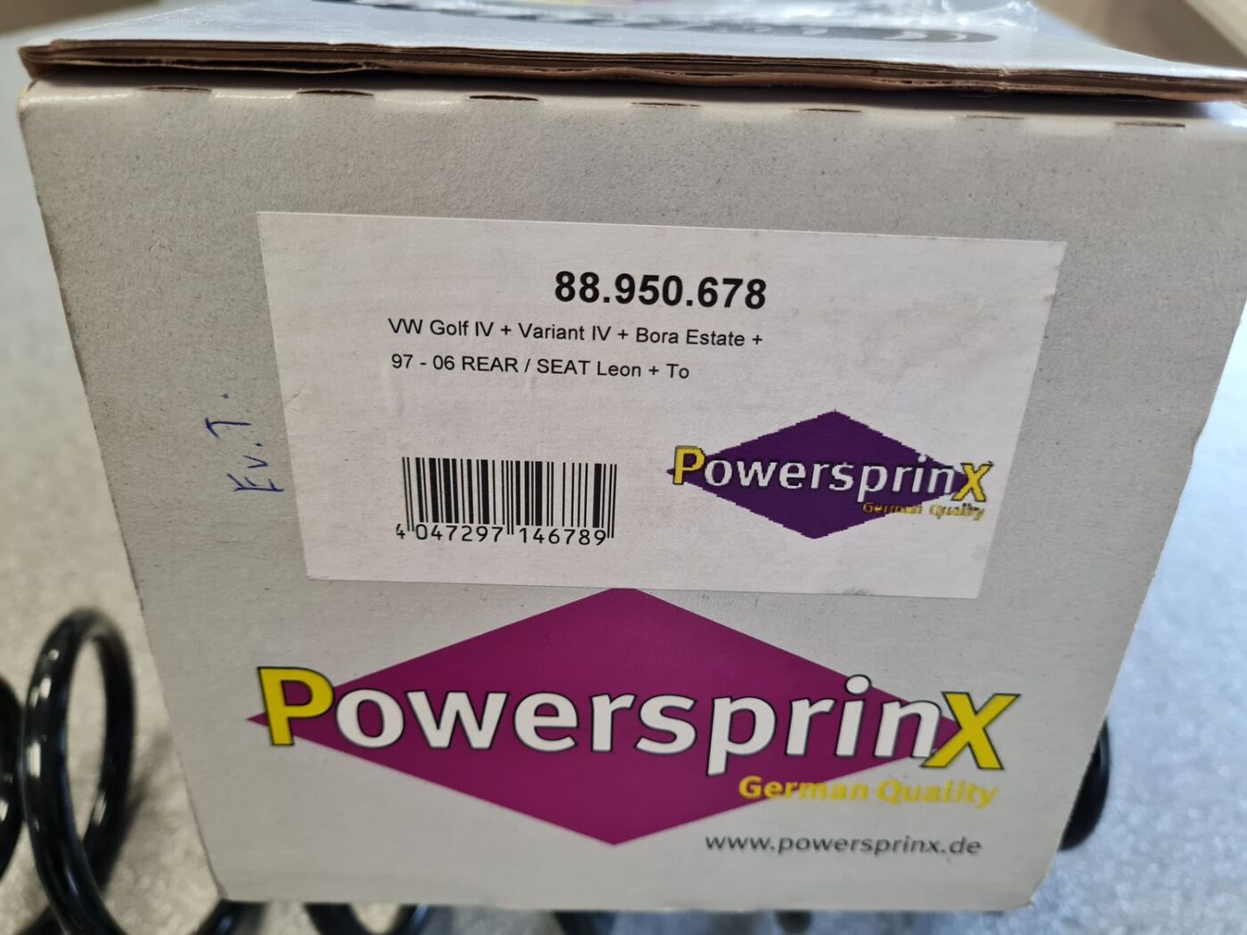 Aizmugurējā atspere priekš 3 Aizmugurējā atspere priekš