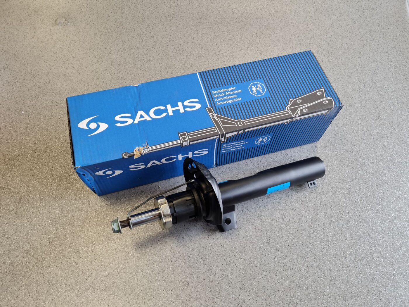 Priekšējais amortizators priekš 1 Priekšējais amortizators priekš