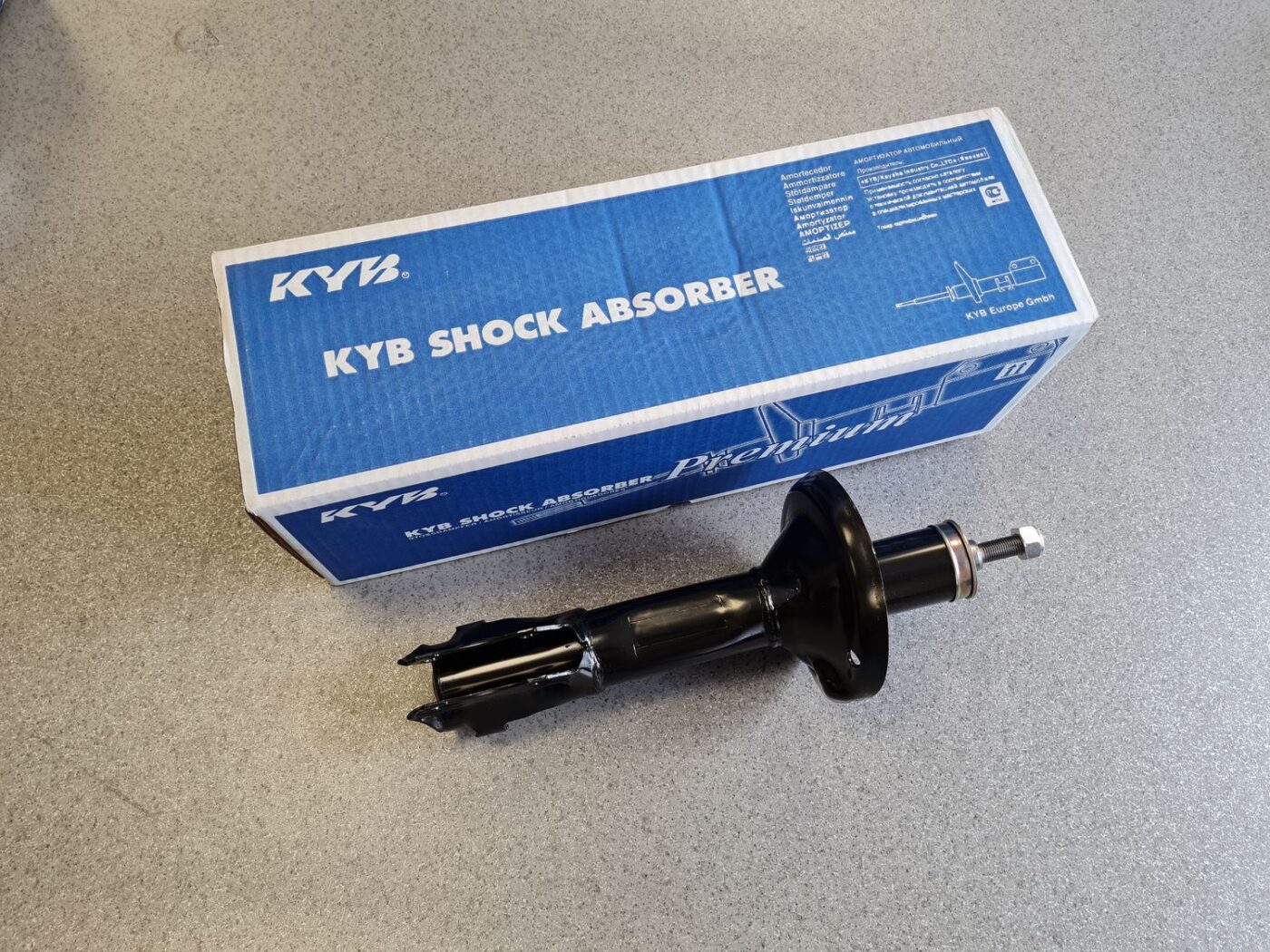 Priekšējais amortizators priekš 1 Priekšējais amortizators priekš