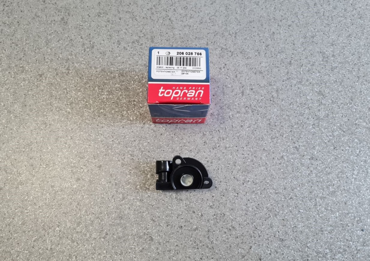 Droseļvārsta devējs priekš 2 Droseļvārsta devējs priekš