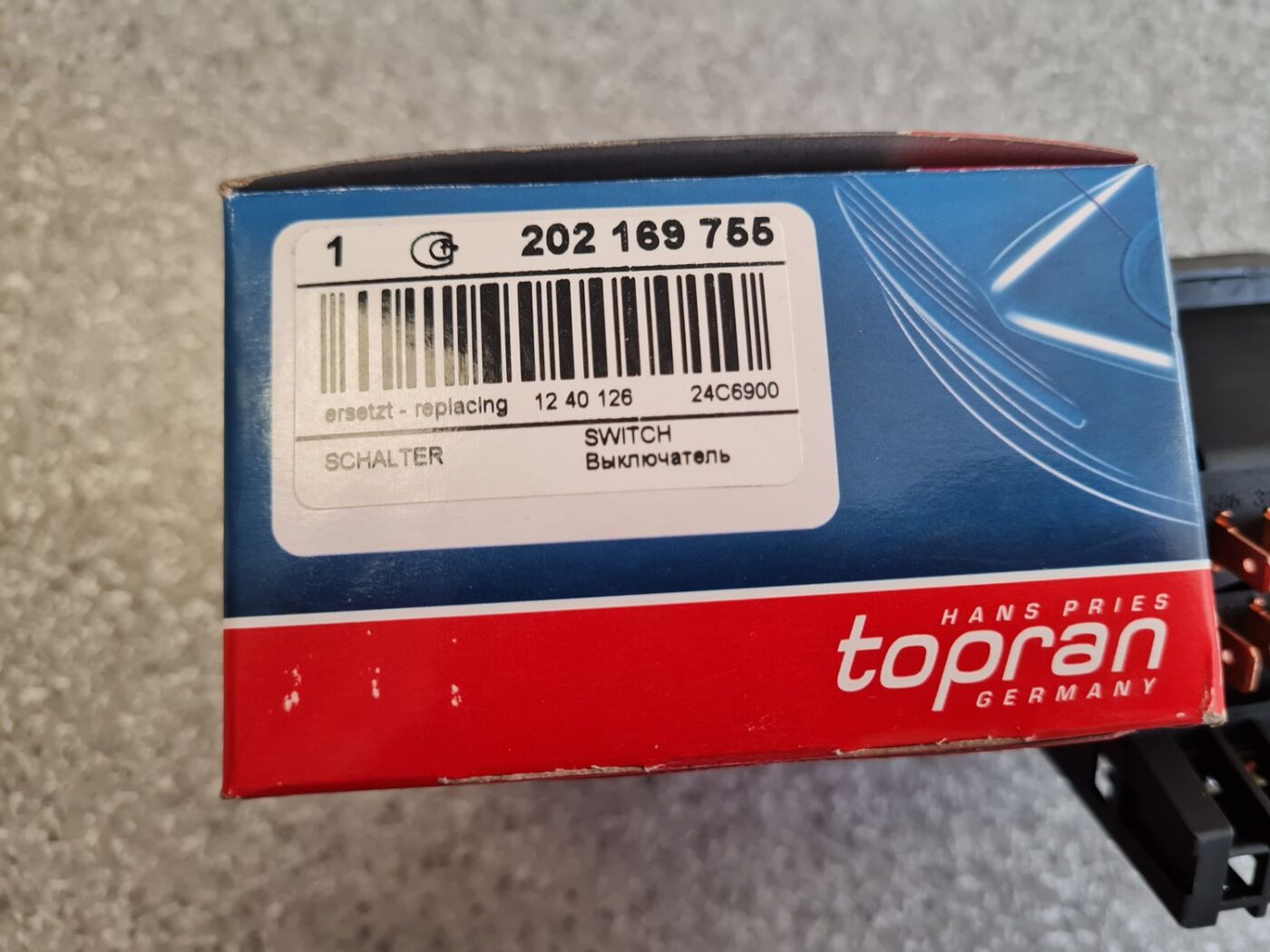 Gaismas slēdzis priekš 3 Gaismas slēdzis priekš