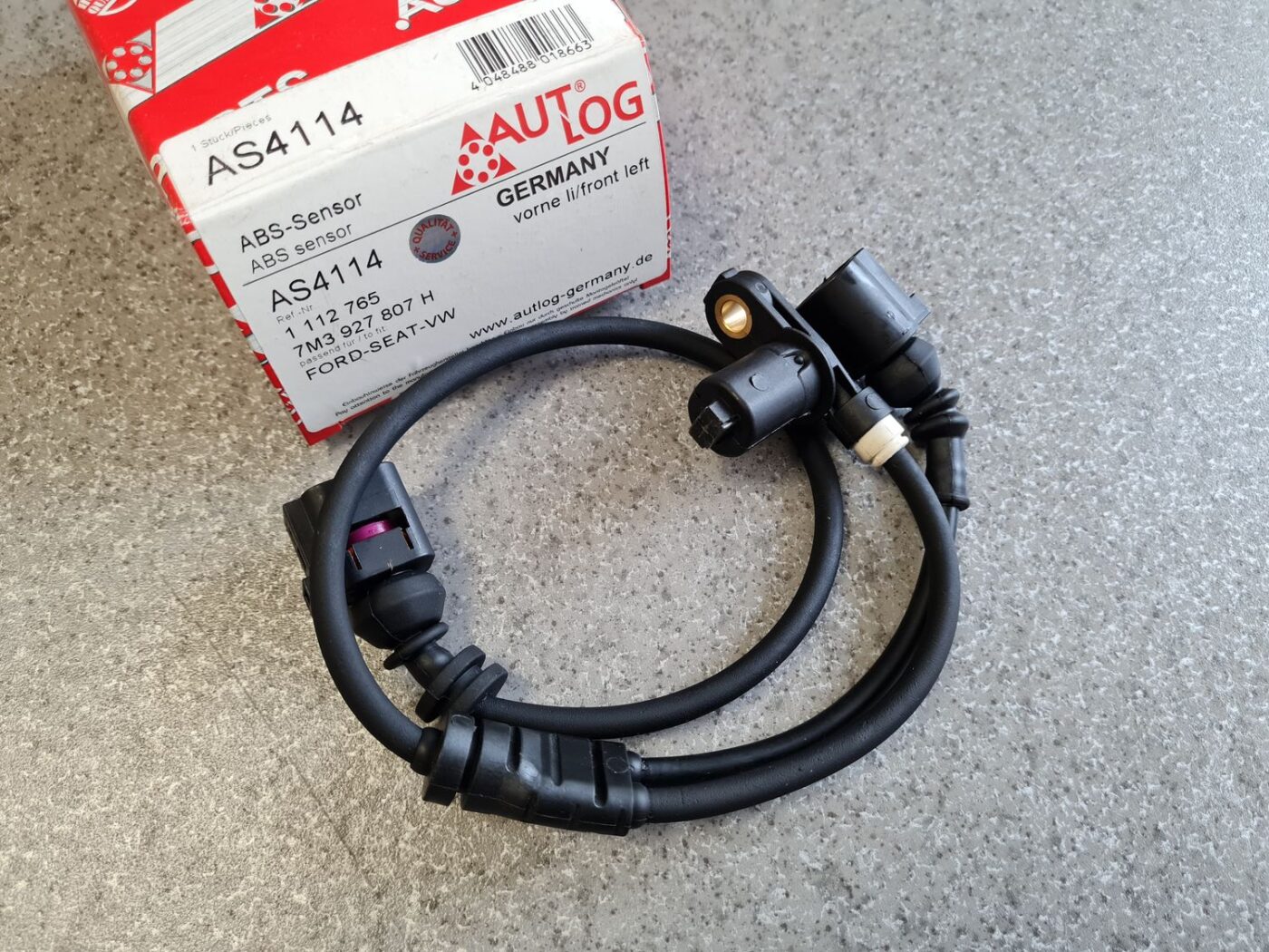 ABS devējs priekš 2 ABS devējs priekš