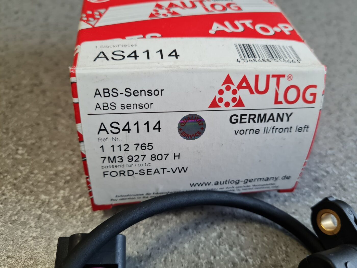 ABS devējs priekš 3 ABS devējs priekš