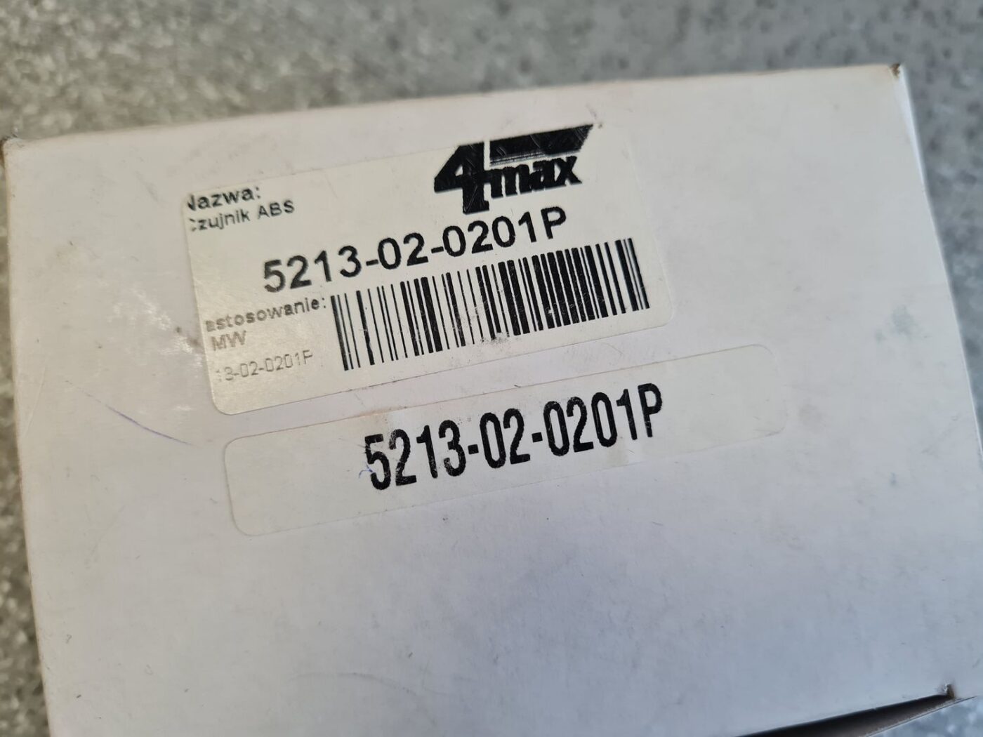 ABS devējs priekš 3 ABS devējs priekš