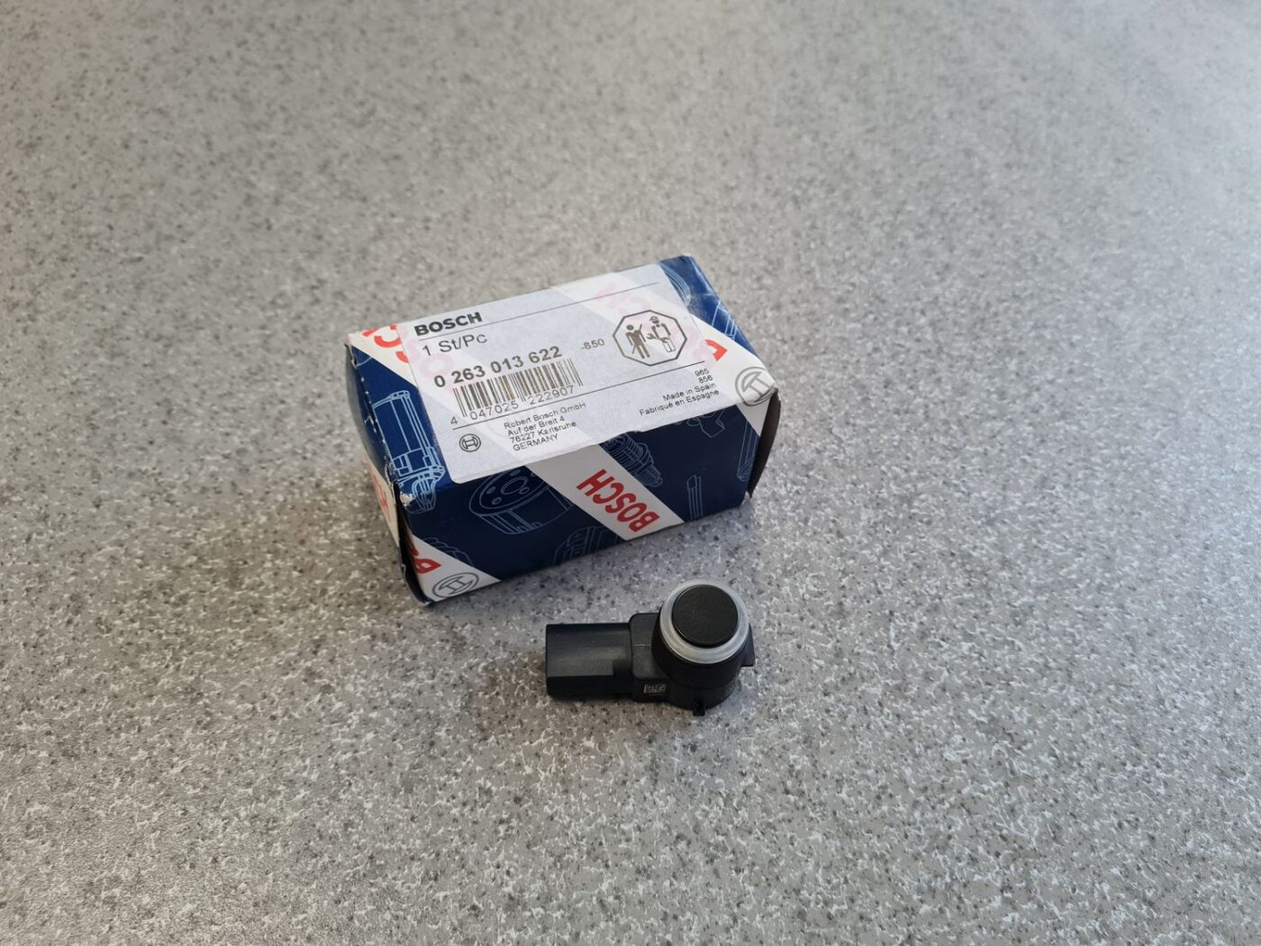 Parkošanās devējs priekš 1 Parkošanās devējs priekš