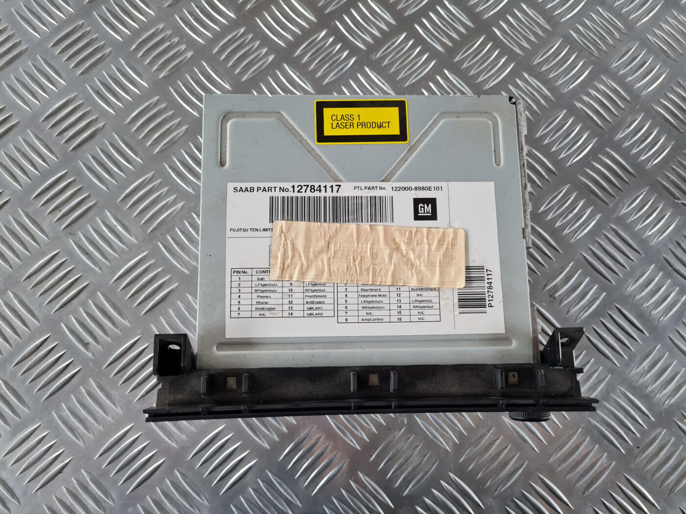 CD/DVD/Navigācijas bloks priekš SAAB 9-3 2009 7 CD/DVD/Navigācijas bloks priekš SAAB 9-3 2009