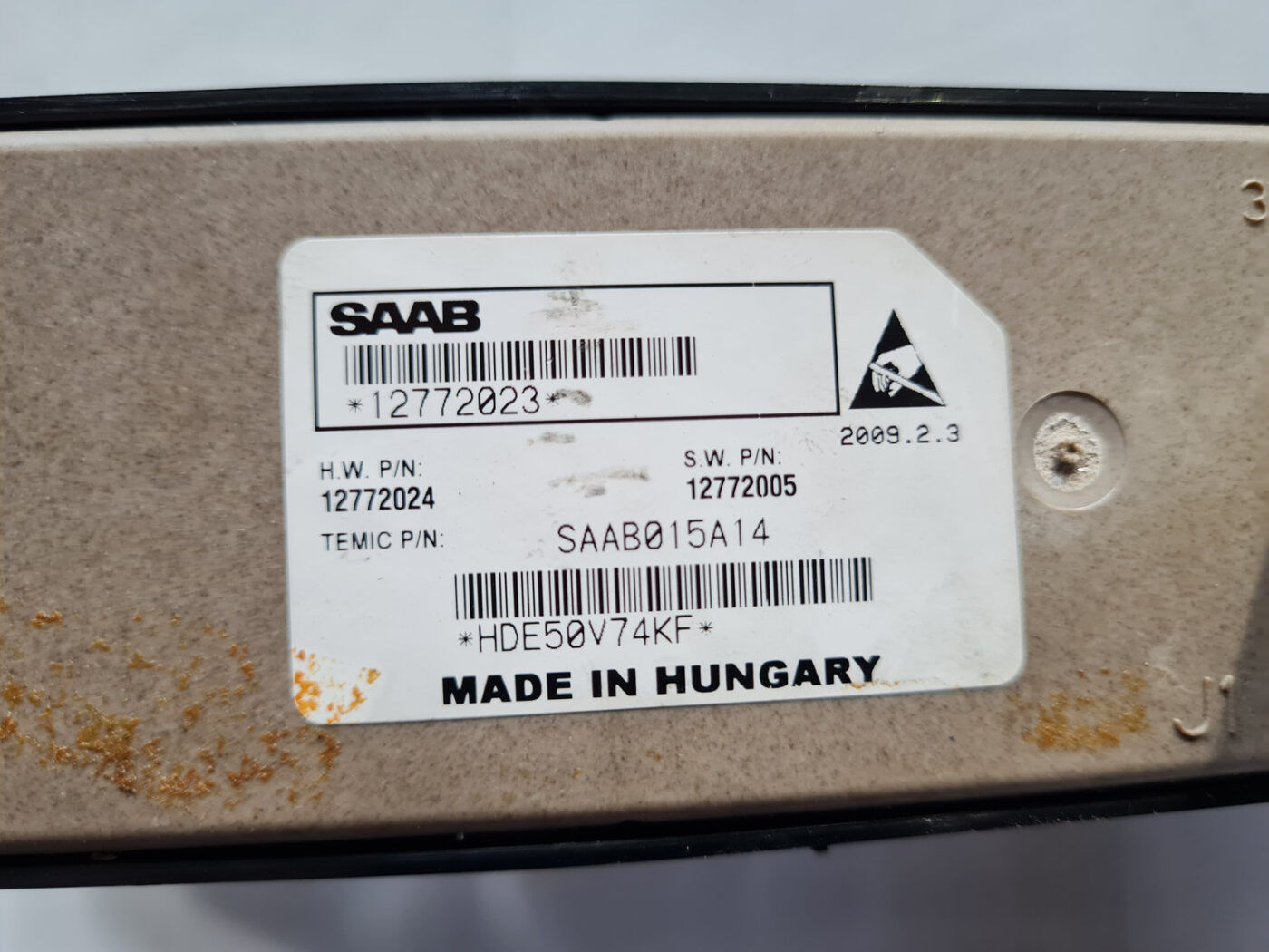 Šofera durvju slēdža pogas priekš SAAB 9-3 2009 5 Šofera durvju slēdža pogas priekš SAAB 9-3 2009