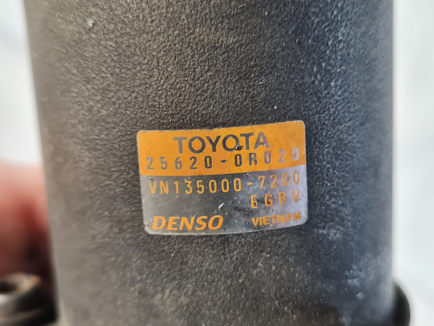 EGR vārsts priekš TOYOTA AVENSIS 2007 UNIVERSAL 3 EGR vārsts priekš TOYOTA AVENSIS 2007 UNIVERSAL