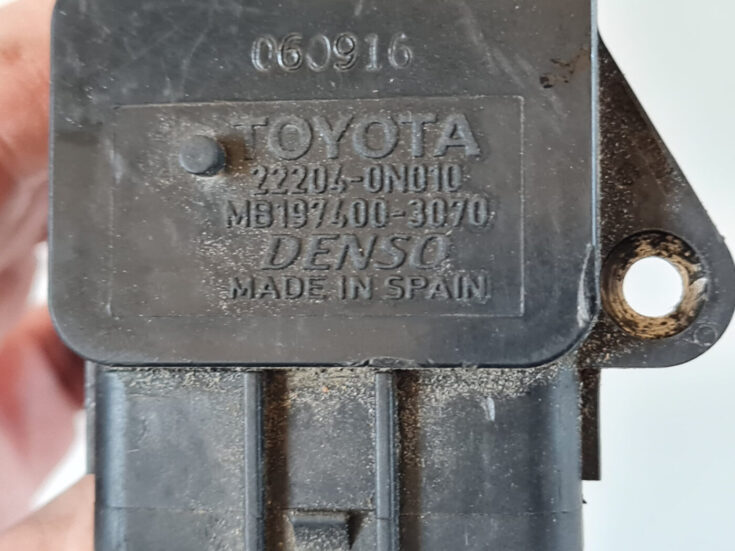 Gaisa plūsmas mērītājs priekš TOYOTA AVENSIS 2007 UNIVERSAL