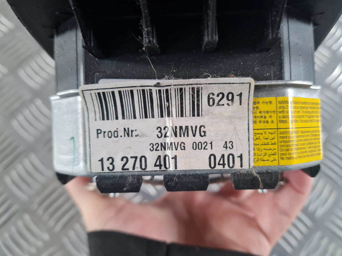 Stūres drošības spilvens priekš OPEL INSIGNIA 2010 5 Stūres drošības spilvens priekš OPEL INSIGNIA 2010