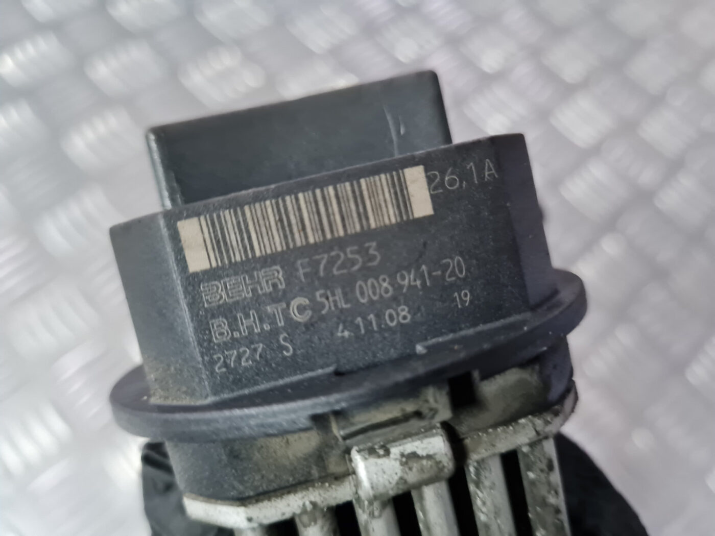 Salona ventilatora rezistors priekš VOLVO XC 60 2009 3 Salona ventilatora rezistors priekš VOLVO XC 60 2009