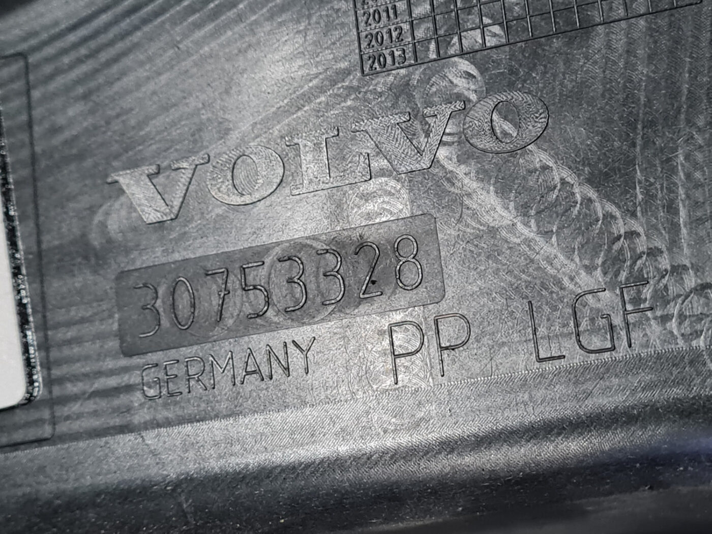 Stikla pacelšanas mehānisma panele priekš VOLVO XC 60 2009 5 Stikla pacelšanas mehānisma panele priekš VOLVO XC 60 2009