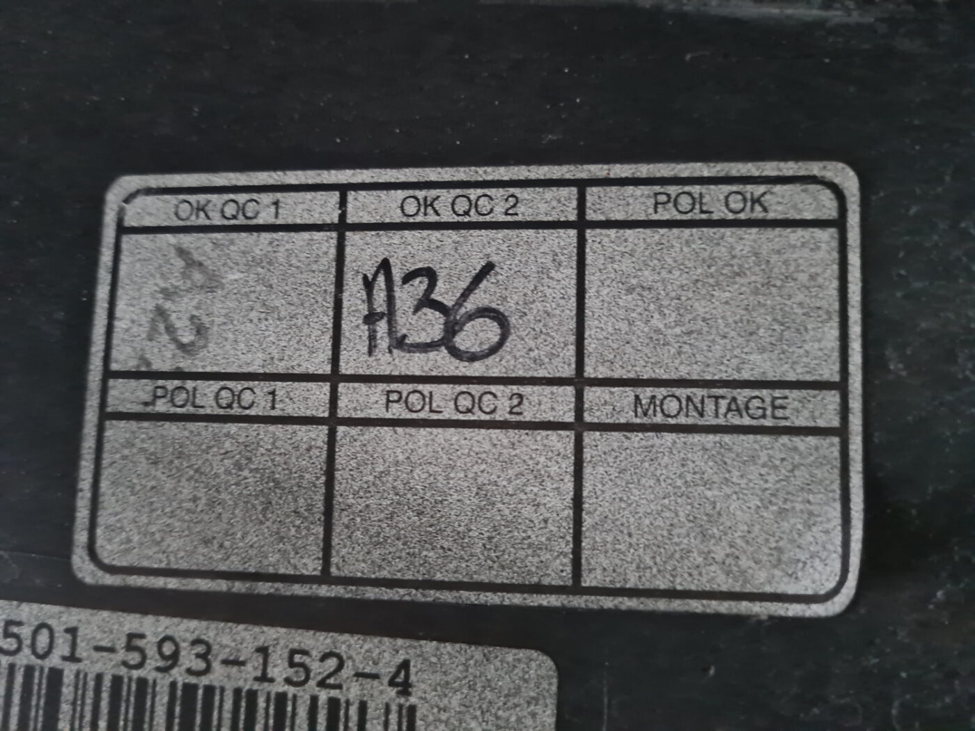 Aizmugures buferis priekš VOLVO XC 60 2009 6 Aizmugures buferis priekš VOLVO XC 60 2009