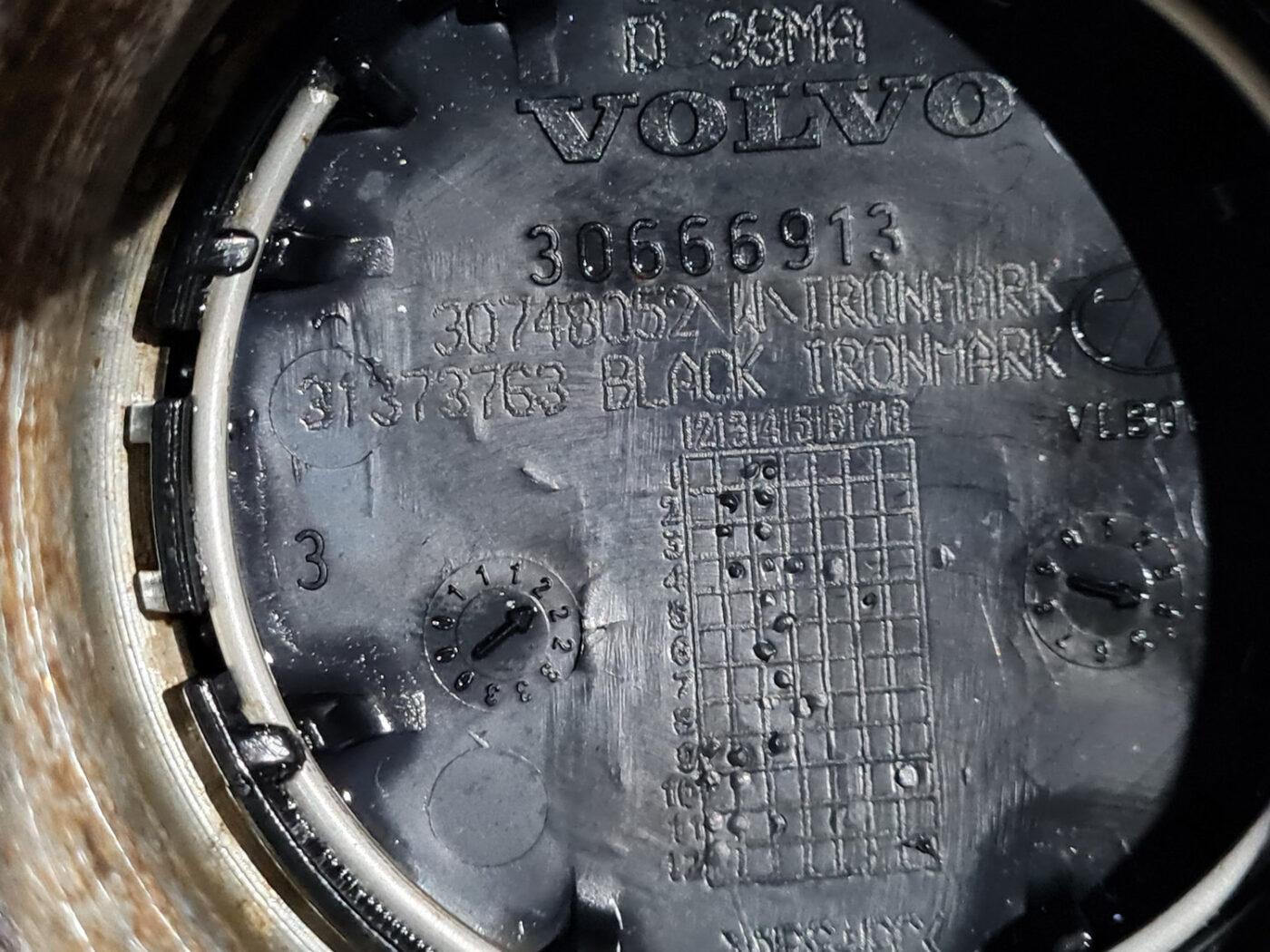 Lietie diski - vieglmetāla (kpl) priekš VOLVO XC 60 2009 7 Lietie diski - vieglmetāla (kpl) priekš VOLVO XC 60 2009