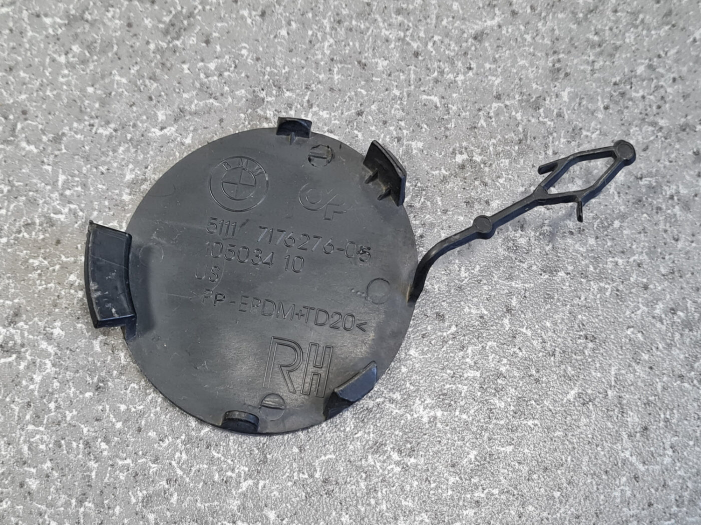 Priekšēja bufera vilkšanas āķa vāks priekš BMW X6 E71 2008-2014 4 Priekšēja bufera vilkšanas āķa vāks priekš BMW X6 E71 2008-2014